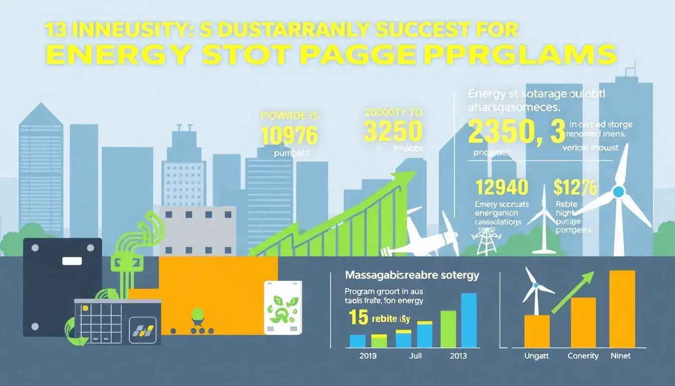 How successful are the energy storage rebate programs in Massachusetts