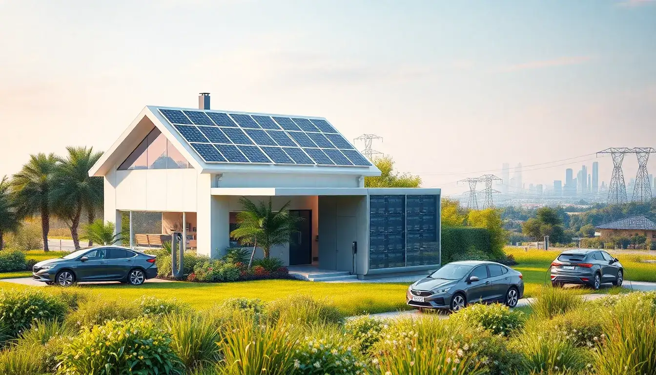 How do lithium-ion batteries contribute to energy independence and reduced reliance on the grid