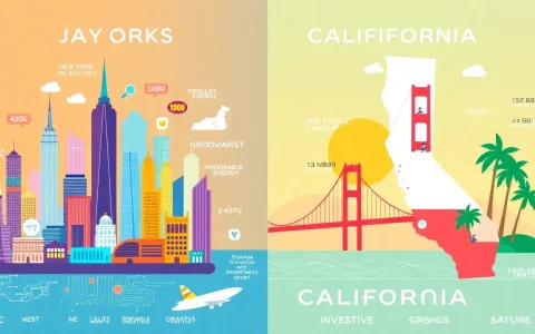 How competitive are the incentive programs in states like New York and California