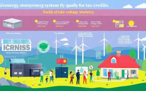 What types of energy storage systems qualify for tax credits