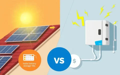 How does the tax credit for energy storage differ from that for solar systems