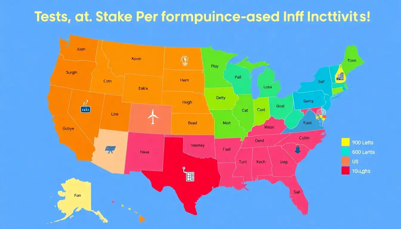 Which states offer the highest performance-based incentives for energy storage