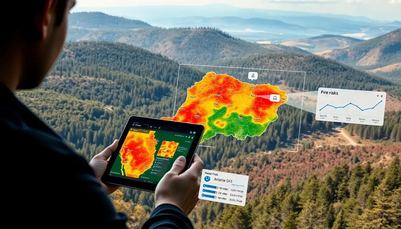 How can I determine if my area is considered a high fire threat district