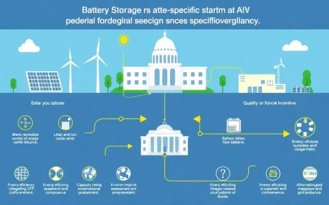 What are the specific requirements for battery storage systems to qualify for federal incentives