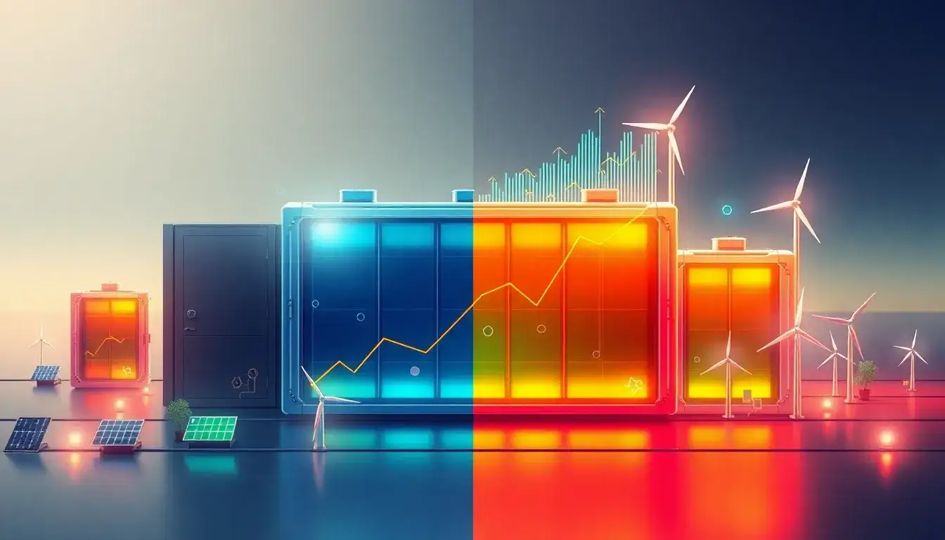 How does the capacity requirement for battery storage technology impact its cost
