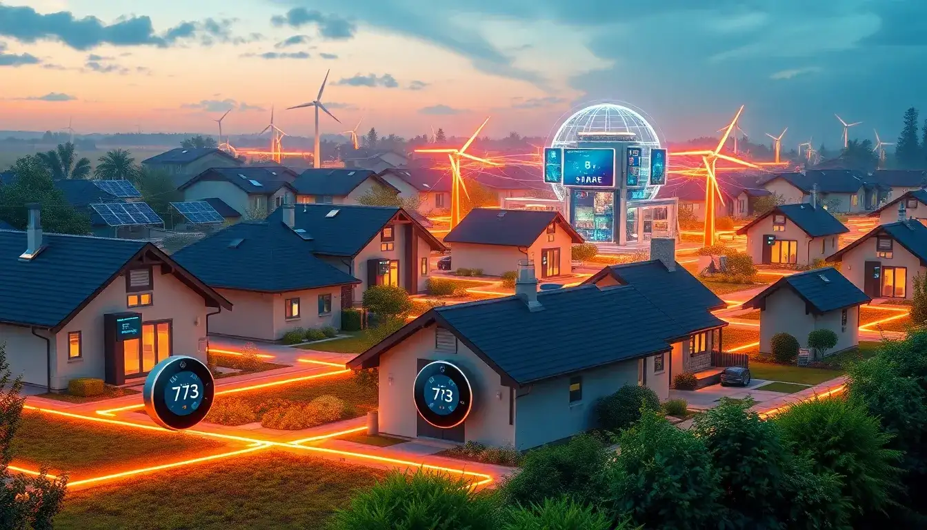 What role do smart thermostats play in VPPs