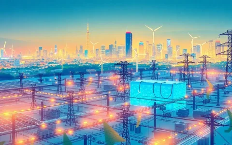 How do batteries contribute to grid stability during peak hours