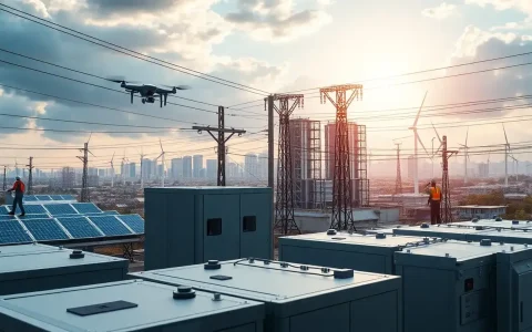 What role do batteries play in disaster recovery for the grid
