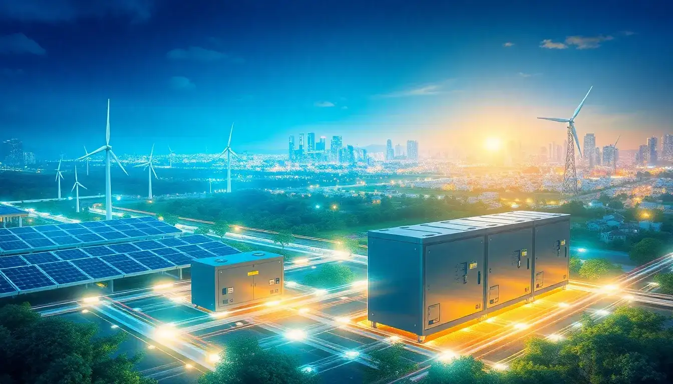 How do advancements in battery technology impact grid resilience