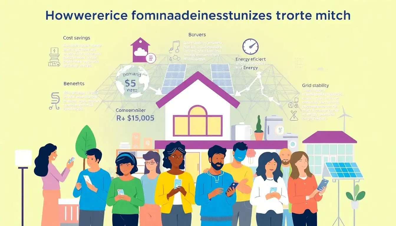 What are the main benefits of participating in a demand response program