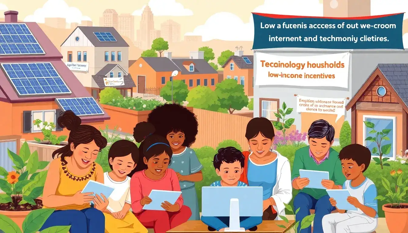 Are there any regional incentives specifically for low-income households