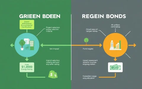 How does the issuance process of green bonds differ from regular bonds