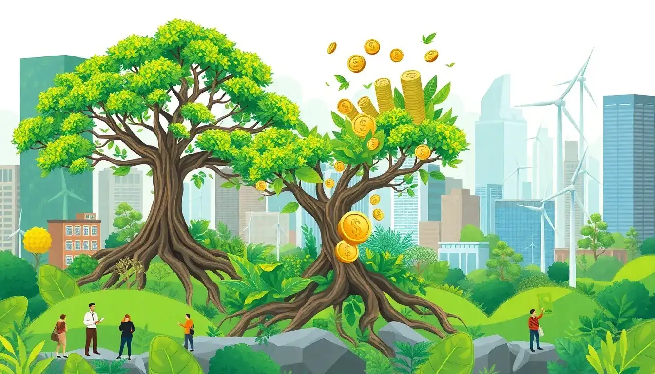 How do green bonds impact the financial stability of investors