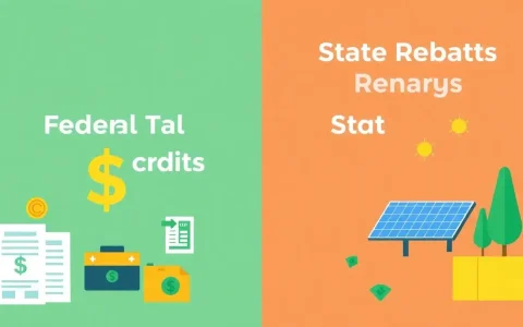 How do federal tax credits compare to state rebates for energy storage