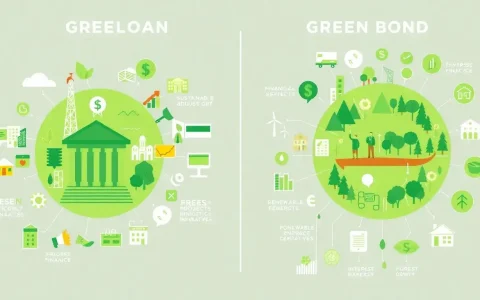 How do green loans differ from green bonds