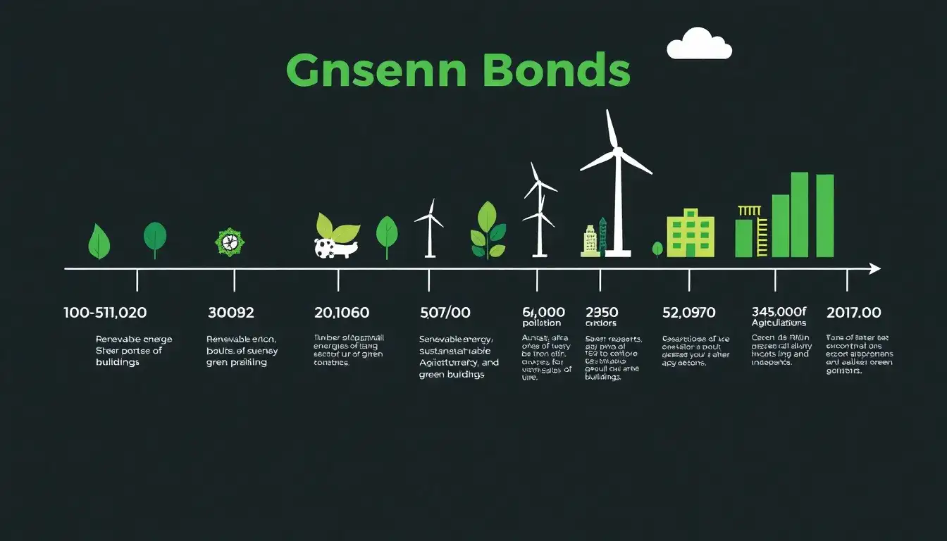 How has the issuance of green bonds changed over the past decade