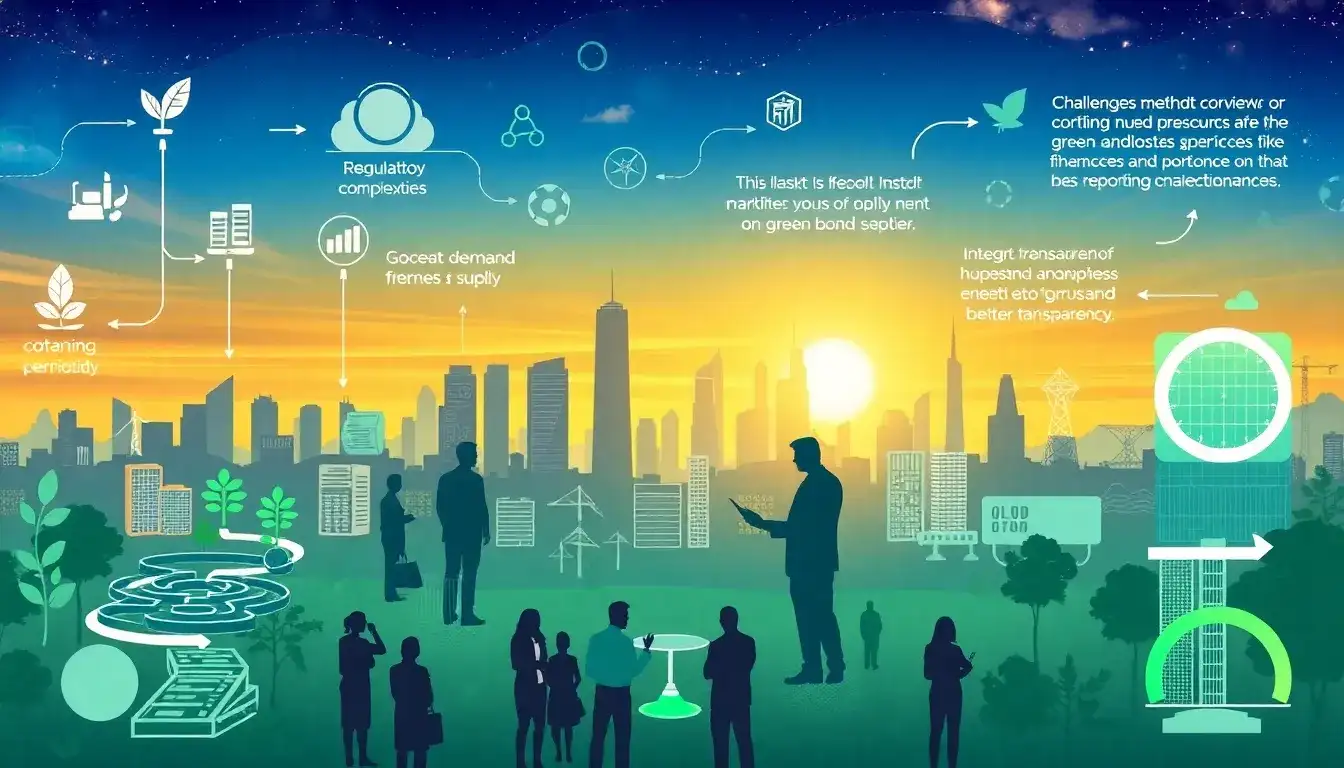 What are the main challenges faced by issuers of green bonds