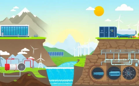 What are the main types of energy storage systems used for grid balancing