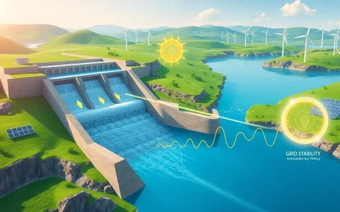 How does pumped hydro storage contribute to grid stability