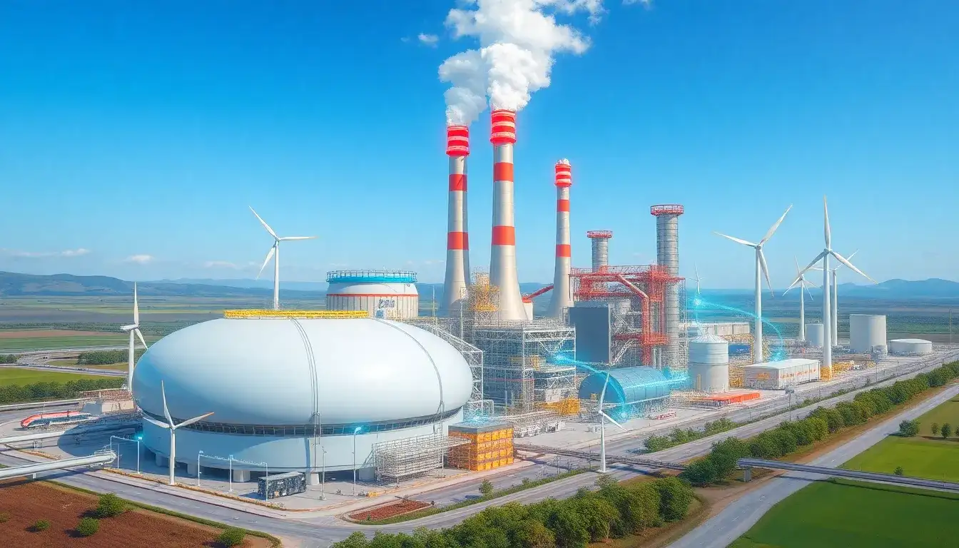 Can hydrogen power be integrated with existing fossil fuel-based power plants