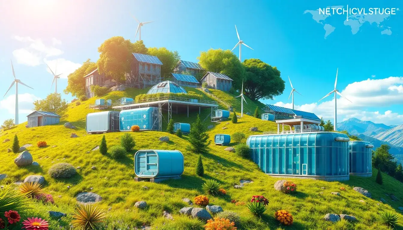 How can the environmental footprint of energy storage systems be minimized