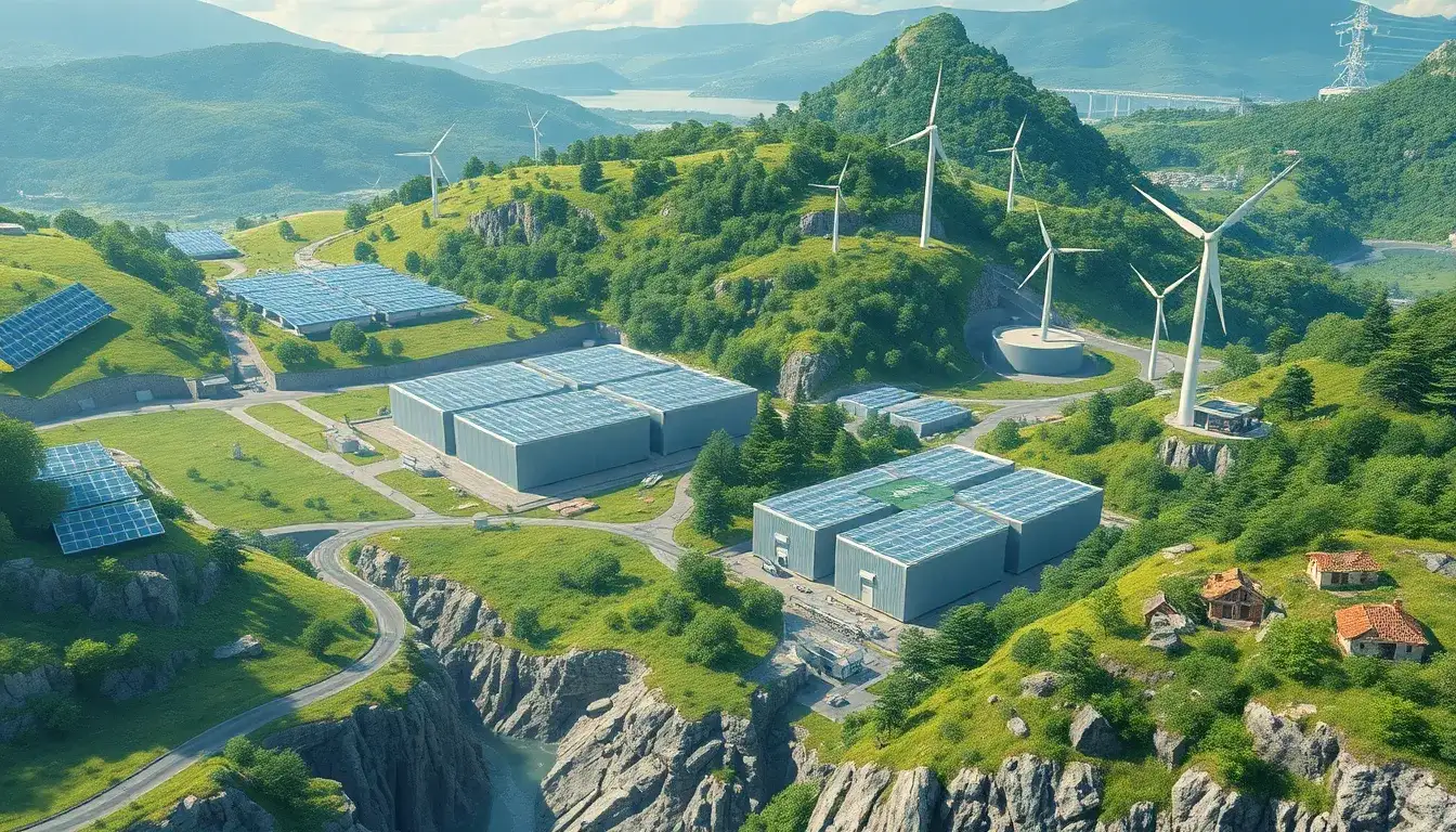 What are the long-term environmental impacts of large-scale energy storage systems