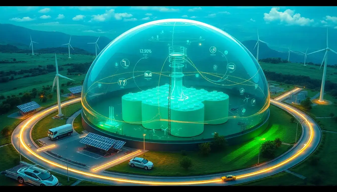 Are there any recent advancements in hydrogen energy storage technology that could increase its efficiency