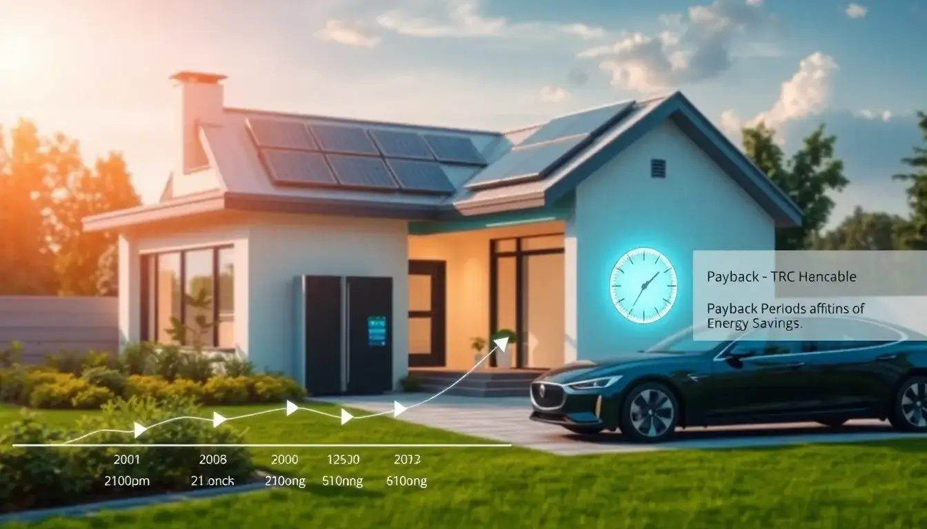 What is the typical payback period for a residential energy storage system