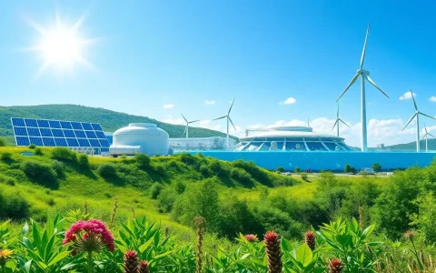 How does the use of renewable energy in hydrogen production reduce environmental impacts