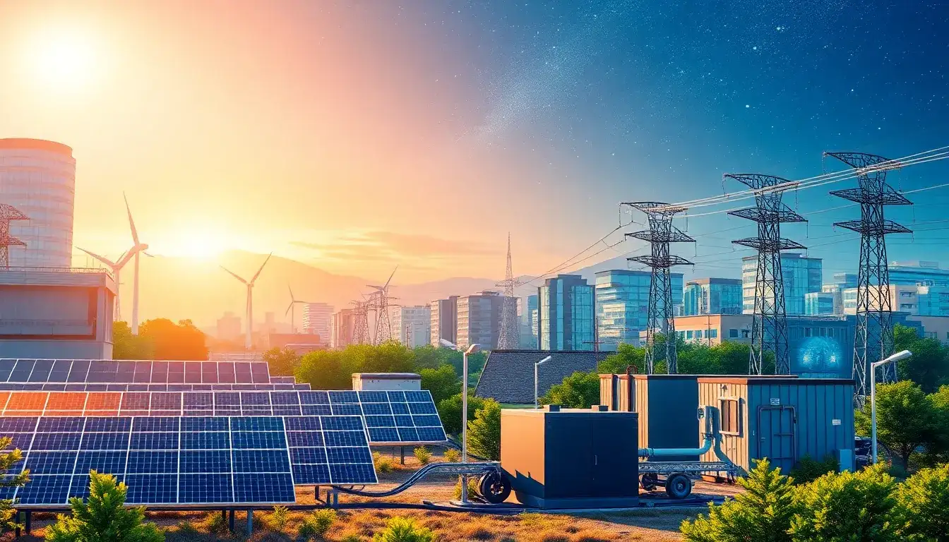 What role do renewable energy sources play in peak demand management with energy storage