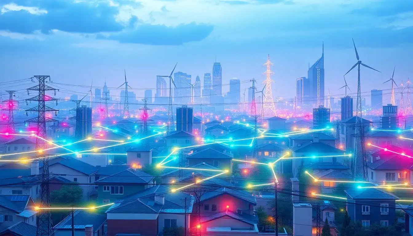 How can smart grids enhance the efficiency of peak demand management