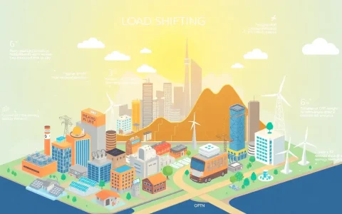 How does load shifting help in reducing peak demand