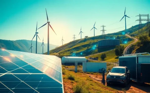 How does energy storage contribute to the integration of renewable energy sources like solar and wind