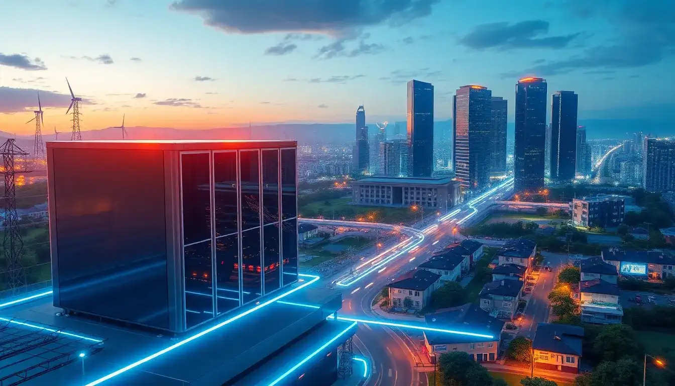 How does energy storage help stabilize the grid during peak demand hours