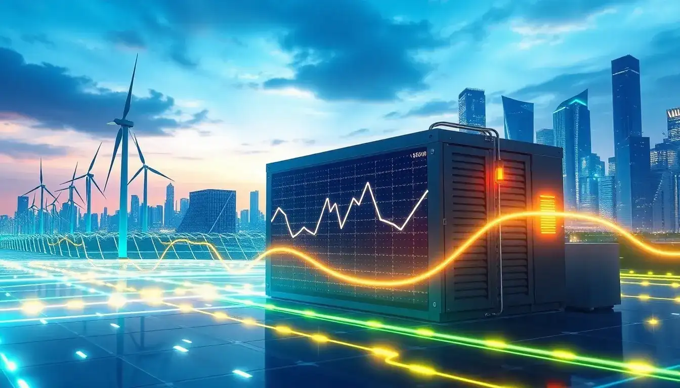 Can energy storage systems help in managing grid frequency fluctuations