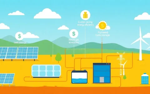 What are the economic benefits of using energy storage with solar and wind power