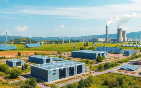 How does energy storage reduce the need for fossil fuels in the energy mix