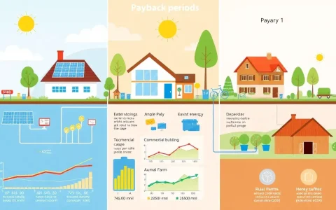 How does the payback period for solar batteries change with different usage scenarios