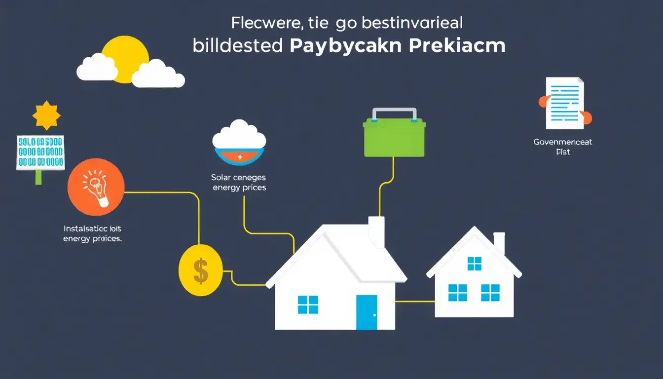 What factors most significantly influence the payback period for residential energy storage systems