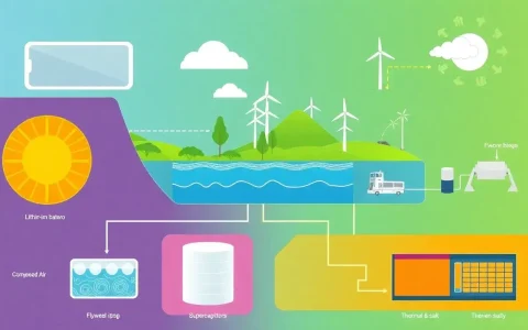 What are the most common types of energy storage technologies