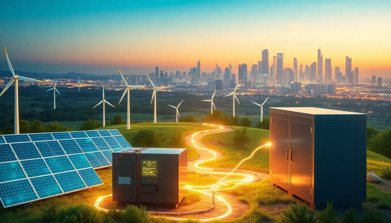 What role do energy storage systems play in integrating renewable energy sources into the grid