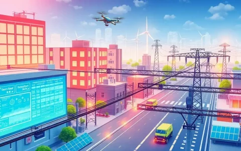 What role do advanced sensors play in smart grids