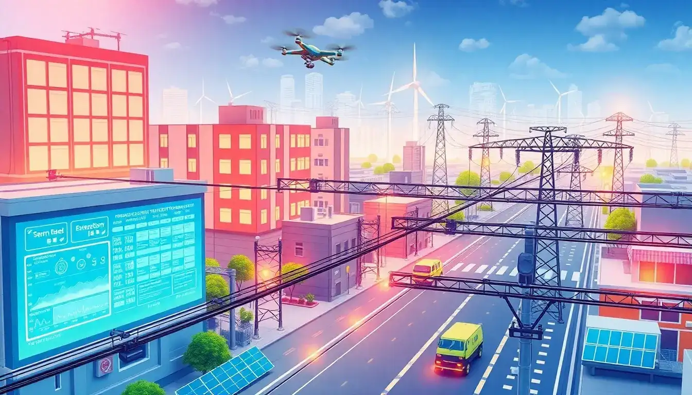 What role do advanced sensors play in smart grids