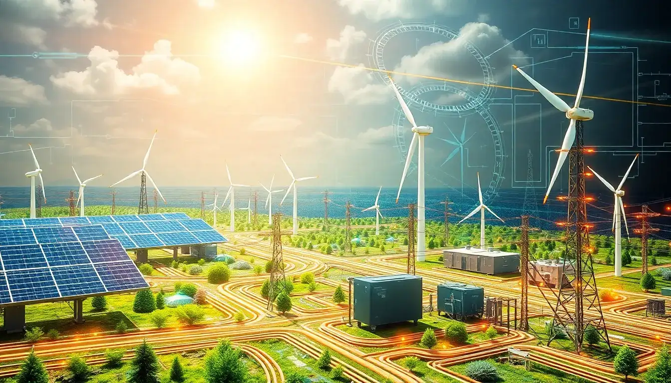 What are the main challenges in integrating renewables into smart grids