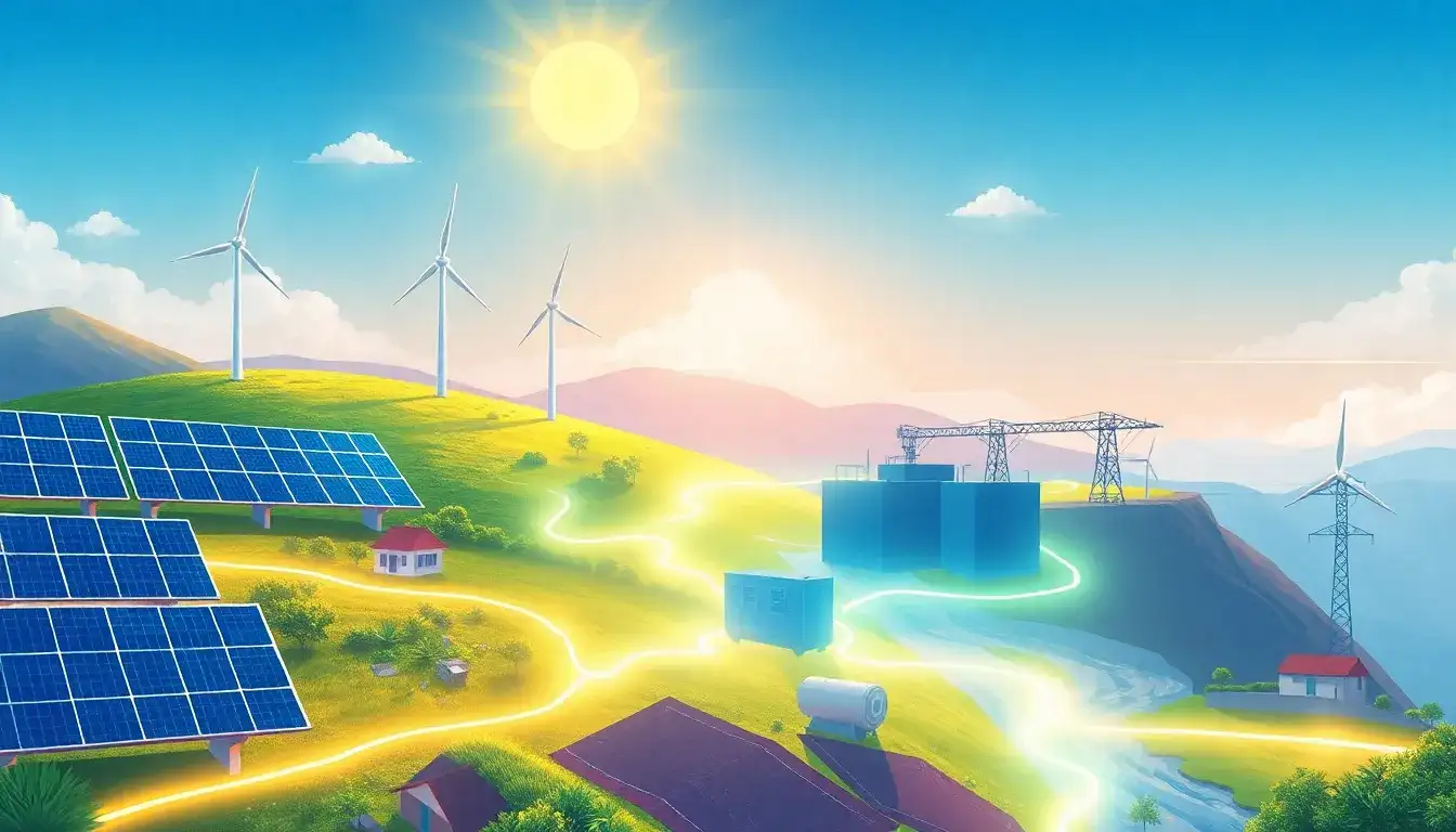 What are the main benefits of integrating energy storage with renewable energy sources