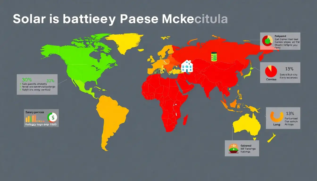 Are there any regional differences in the payback period for solar batteries