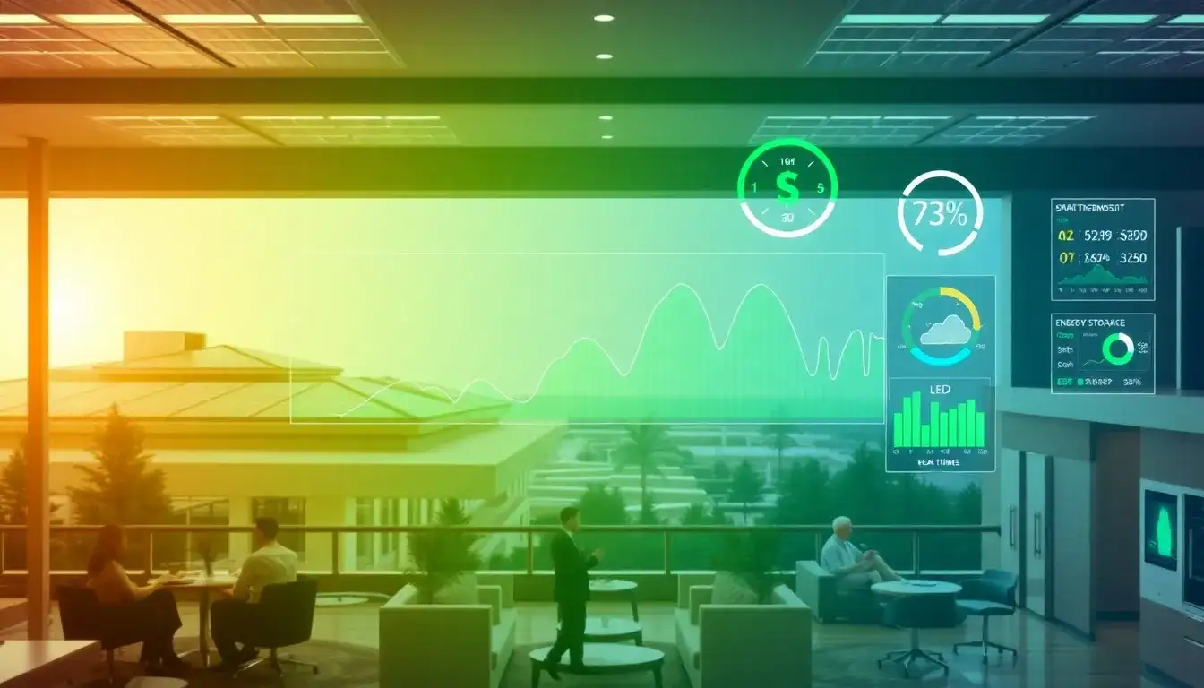 What role does peak shaving play in the hospitality sector