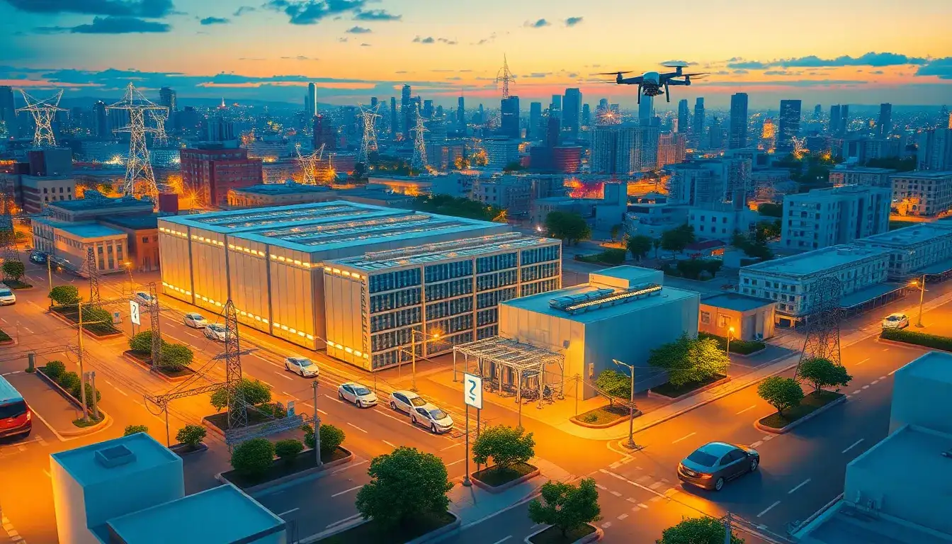 How do energy storage systems improve the reliability of the power grid during peak hours