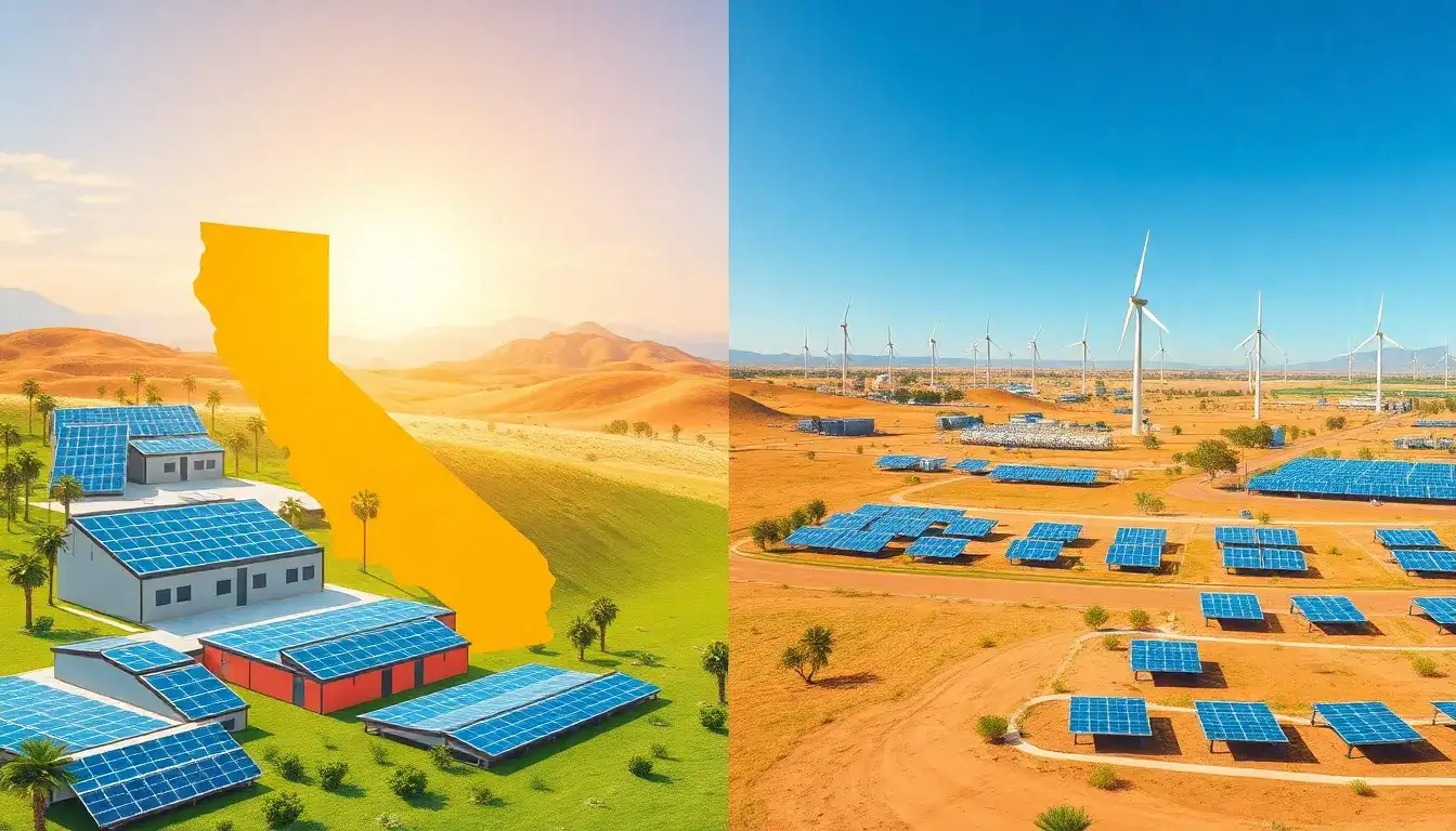 How have regions like California and Texas successfully integrated energy storage into their grids