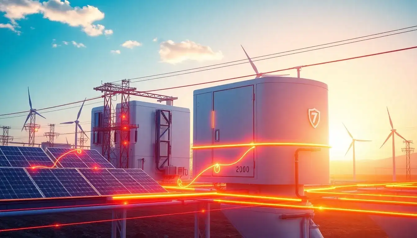 How do energy storage systems improve grid reliability